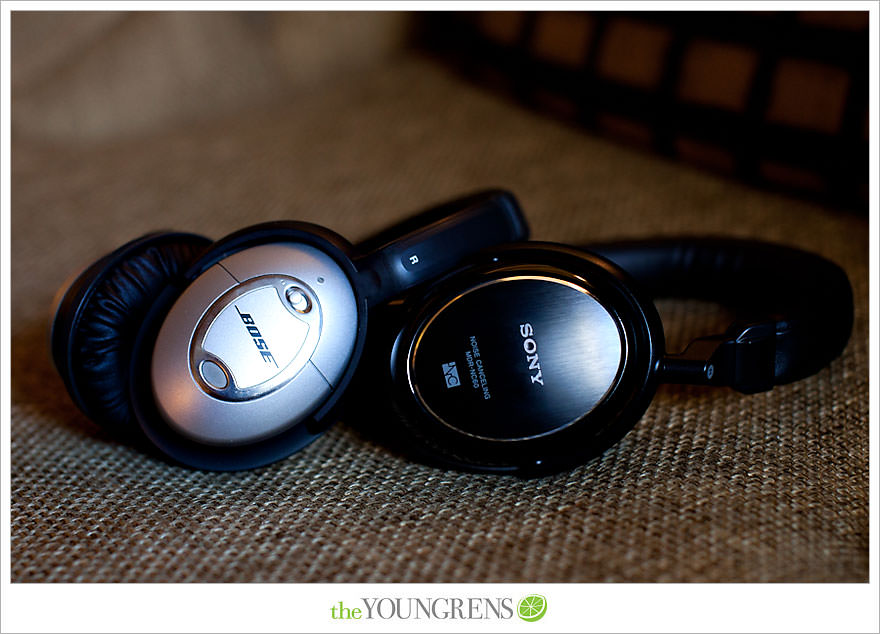 Bose Quietcomfort & Sony MDR-NC60 Noise Canceling Headphones